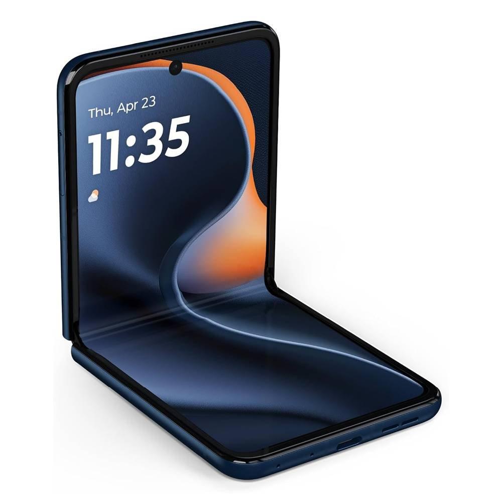 هاتف موتو رازر 60  5جي من موتورولا، شاشة 6.9 بوصة، 256 جيجابايت، 8 رام، PB9C0003AE- ازرق