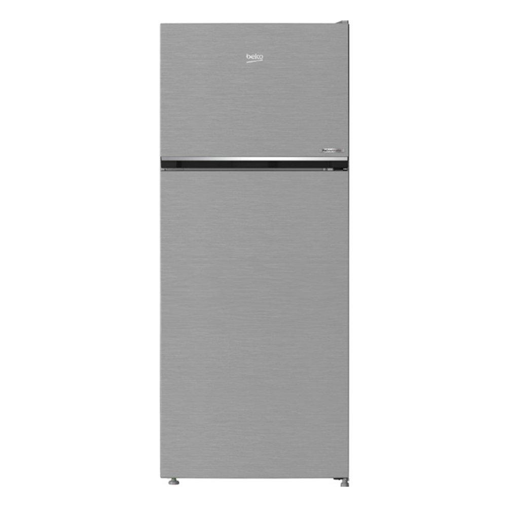 Beko Top Freezer Refrigerator, 367L, 13CFT, RDNG49M20SX - Silver