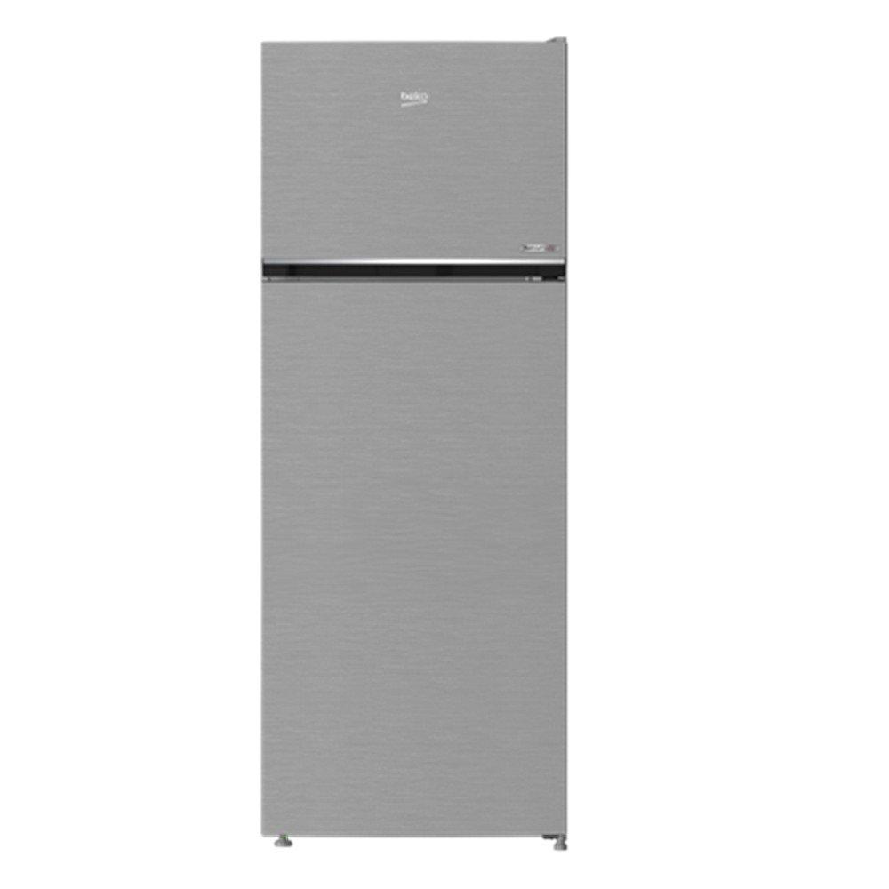 Beko Top Freezer Refrigerator, 406L, 14.3CFT, RDNE455M20X - Silver
