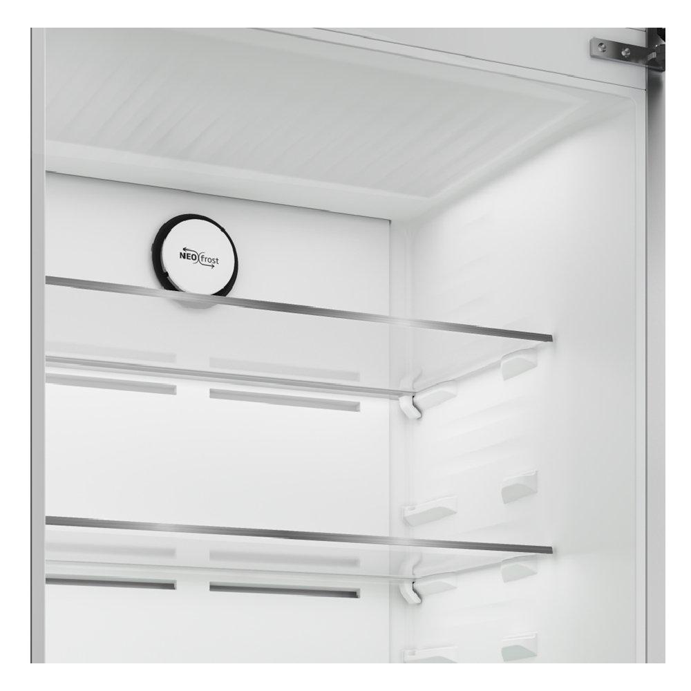 Beko Top Mount Refrigerator, 406L, 14.3CFT, RDNG55M20TSX - Silver