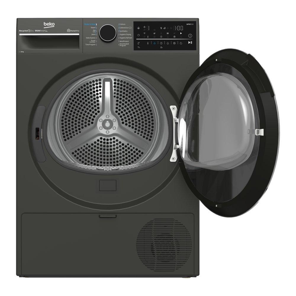 Beko Heat Pump 10kg Dryer, DHP10LM – Grey 