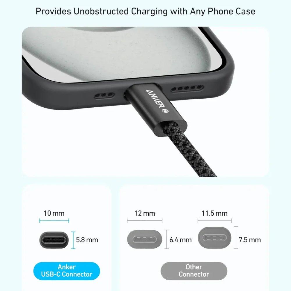 Anker Cable USB-C to USB-C 240W 0.9m Black