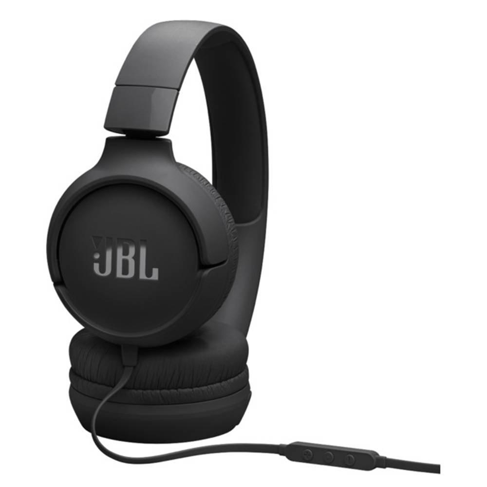 JBL Tune 520C Wired Headphones – Black 