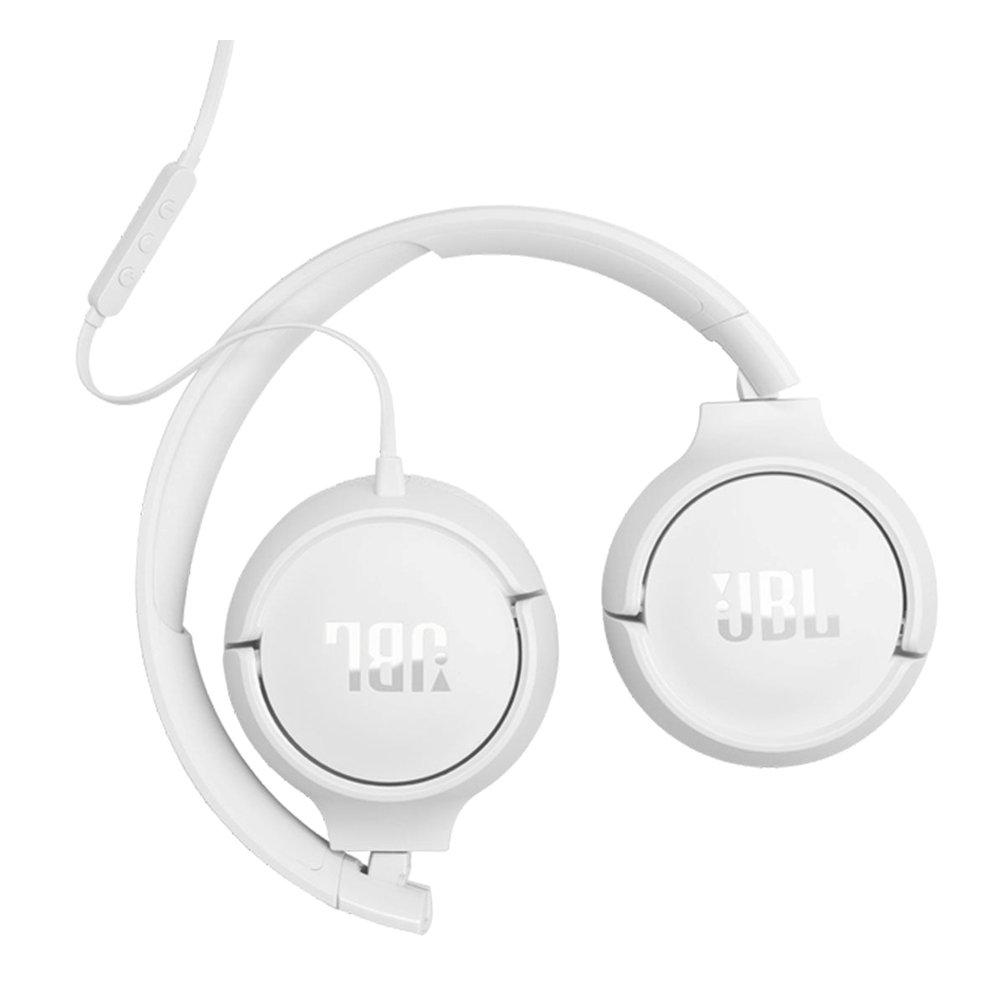 JBL Tune 520C Wired Headphones – White