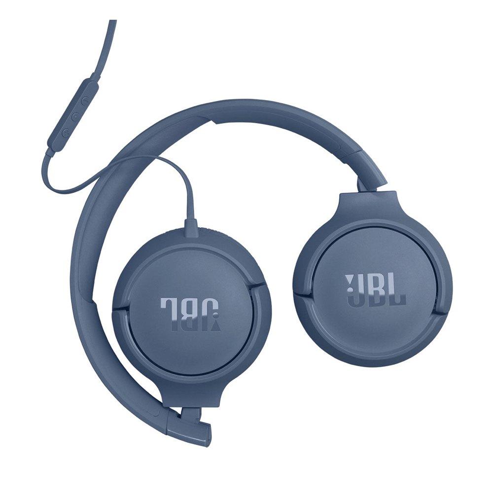JBL Tune 520C Wired Headphones – Blue