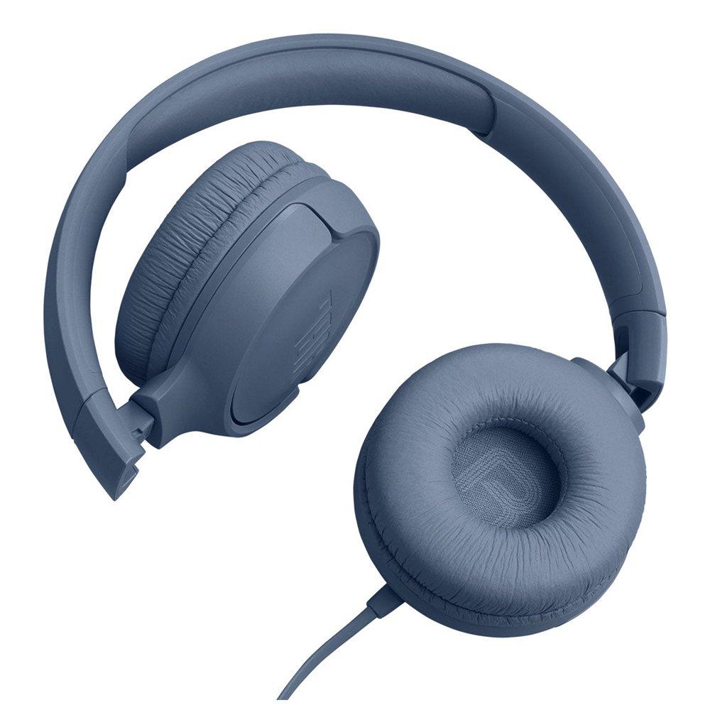 JBL Tune 520C Wired Headphones – Blue