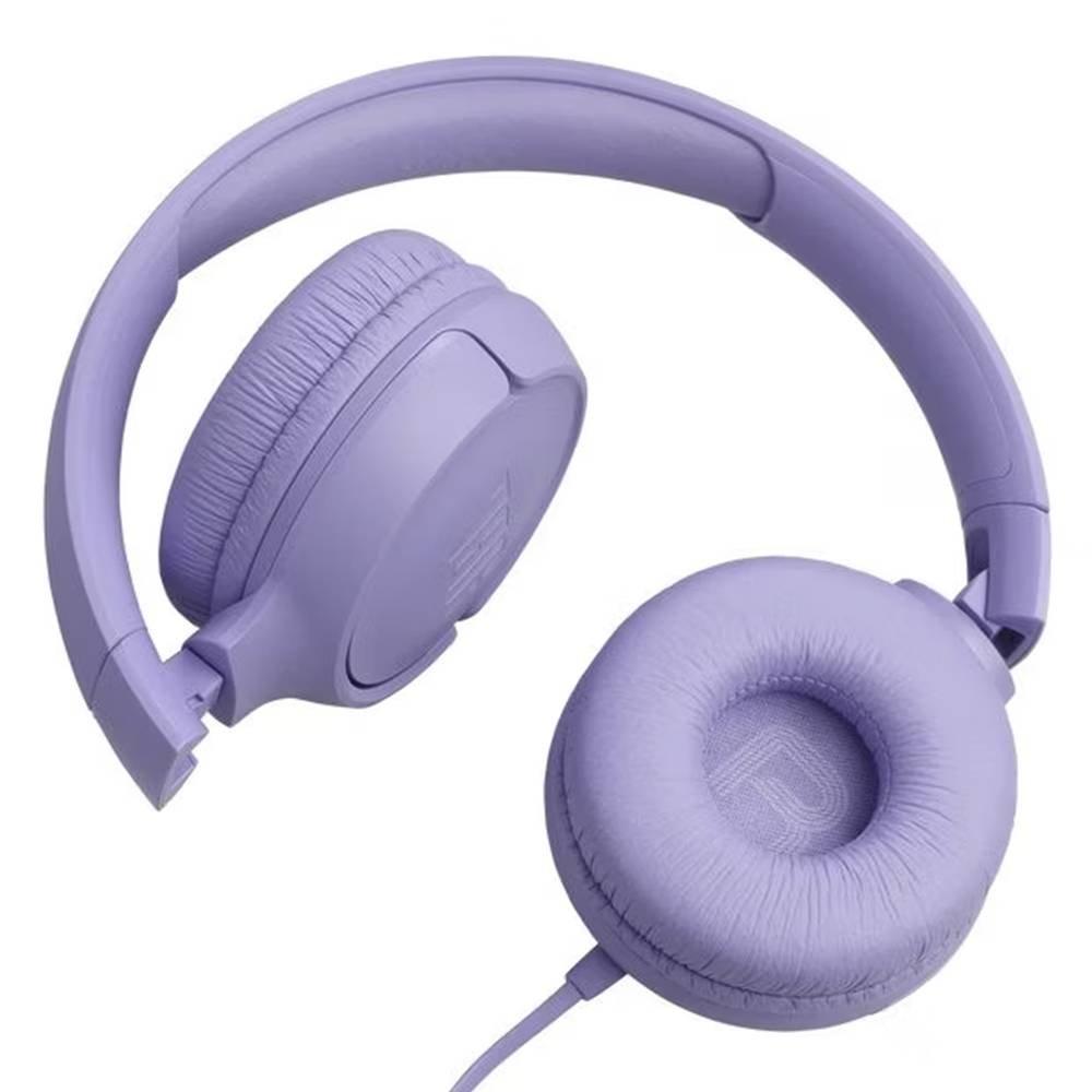 JBL Tune 520C Wired Headphones – Purple 