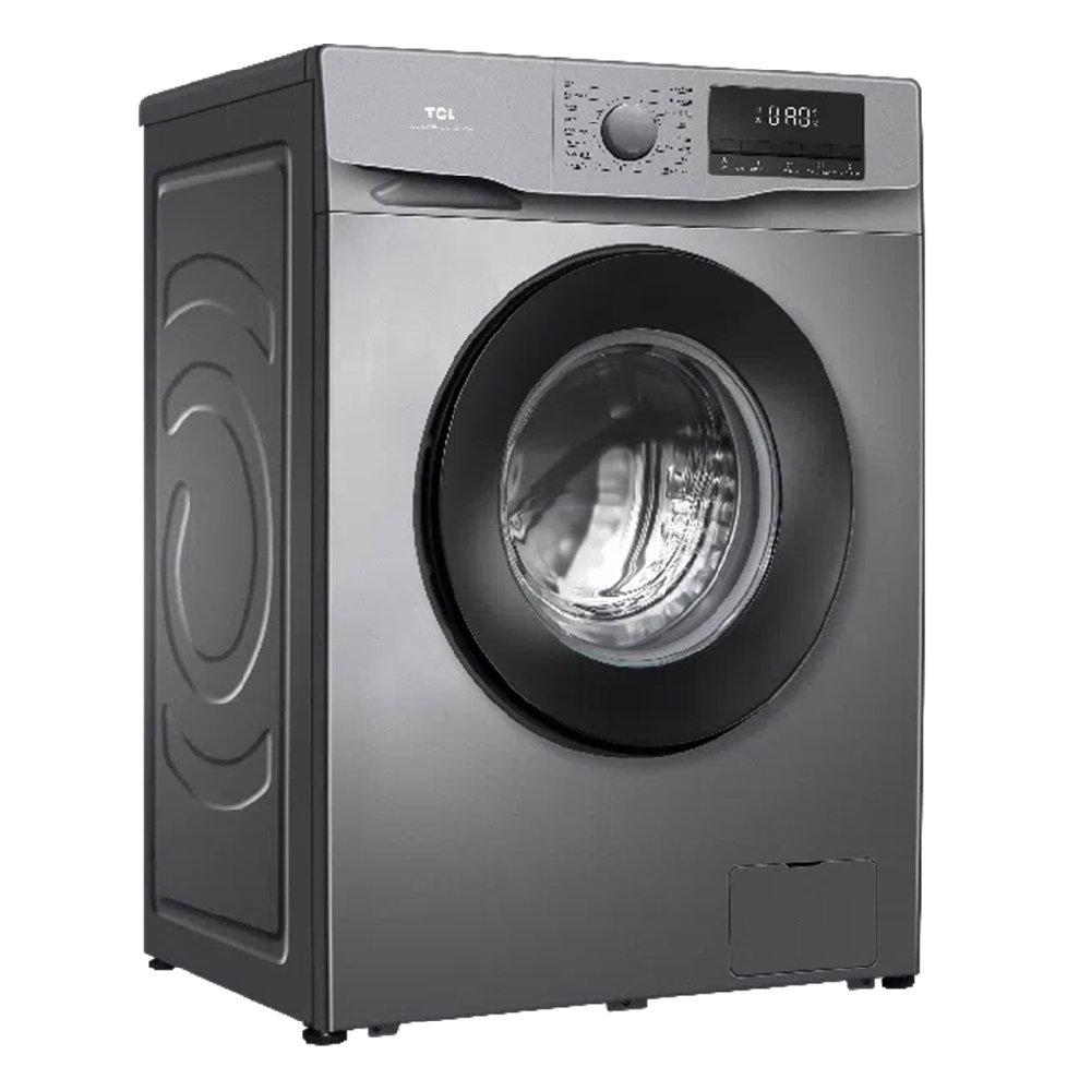 TCL Front Load Washing Machine, 10KG, P610FLG – Dark Grey 