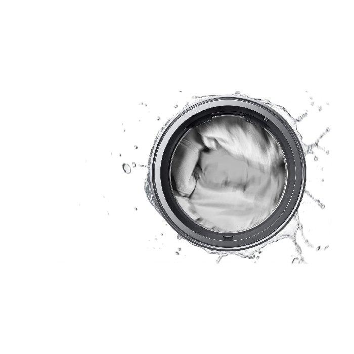 TCL Front Load Washing Machine, 10KG, P610FLG – Dark Grey 