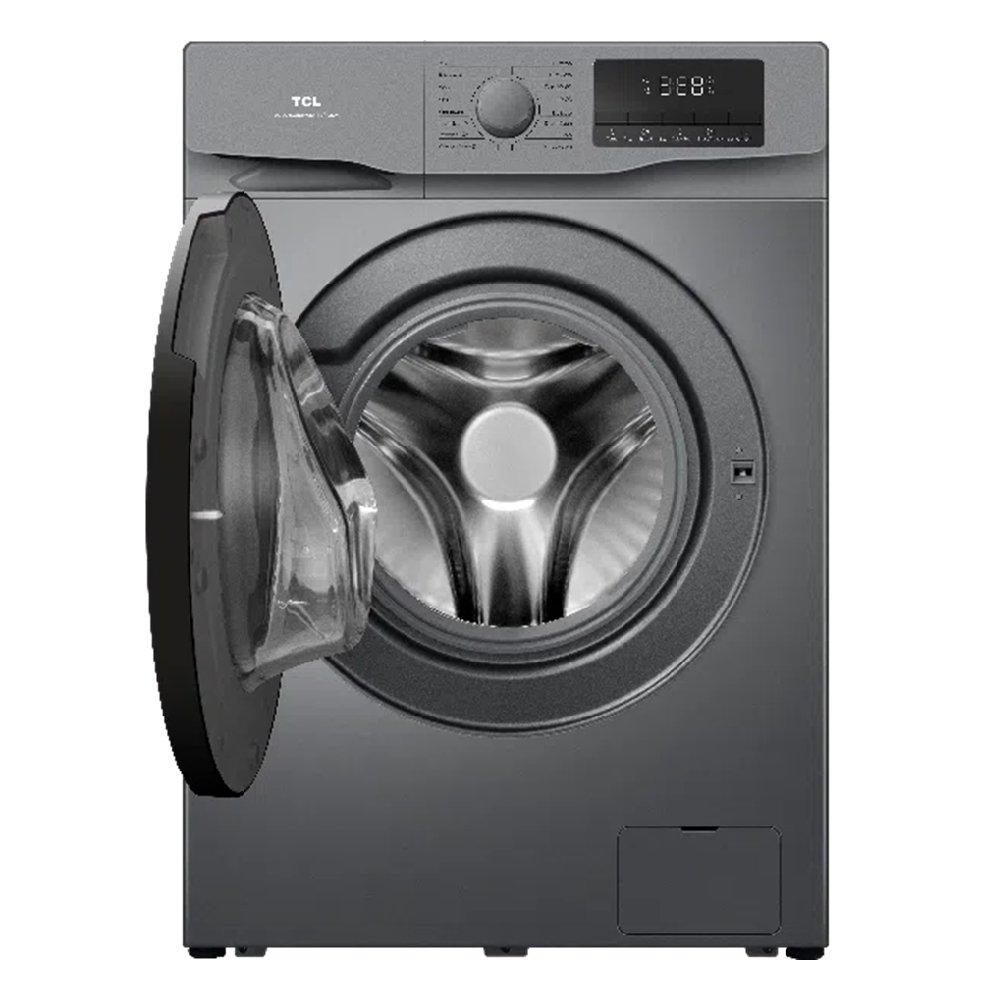 TCL Front Load Washing Machine, 7KG, P607FLG– Dark Grey