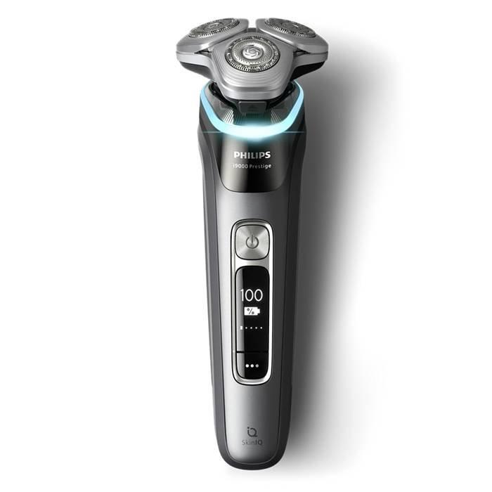 Philips i9000 Prestige Wet & Dry Shaver XP9202/10 | Ultra-close, gentle shave | Flexible heads adapt to contours | Comfort for sensitive skin | Charging stand | 60 min cordless | Travel case