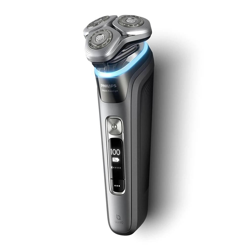 Philips i9000 Prestige Wet & Dry Shaver XP9202/10 | Ultra-close, gentle shave | Flexible heads adapt to contours | Comfort for sensitive skin | Charging stand | 60 min cordless | Travel case