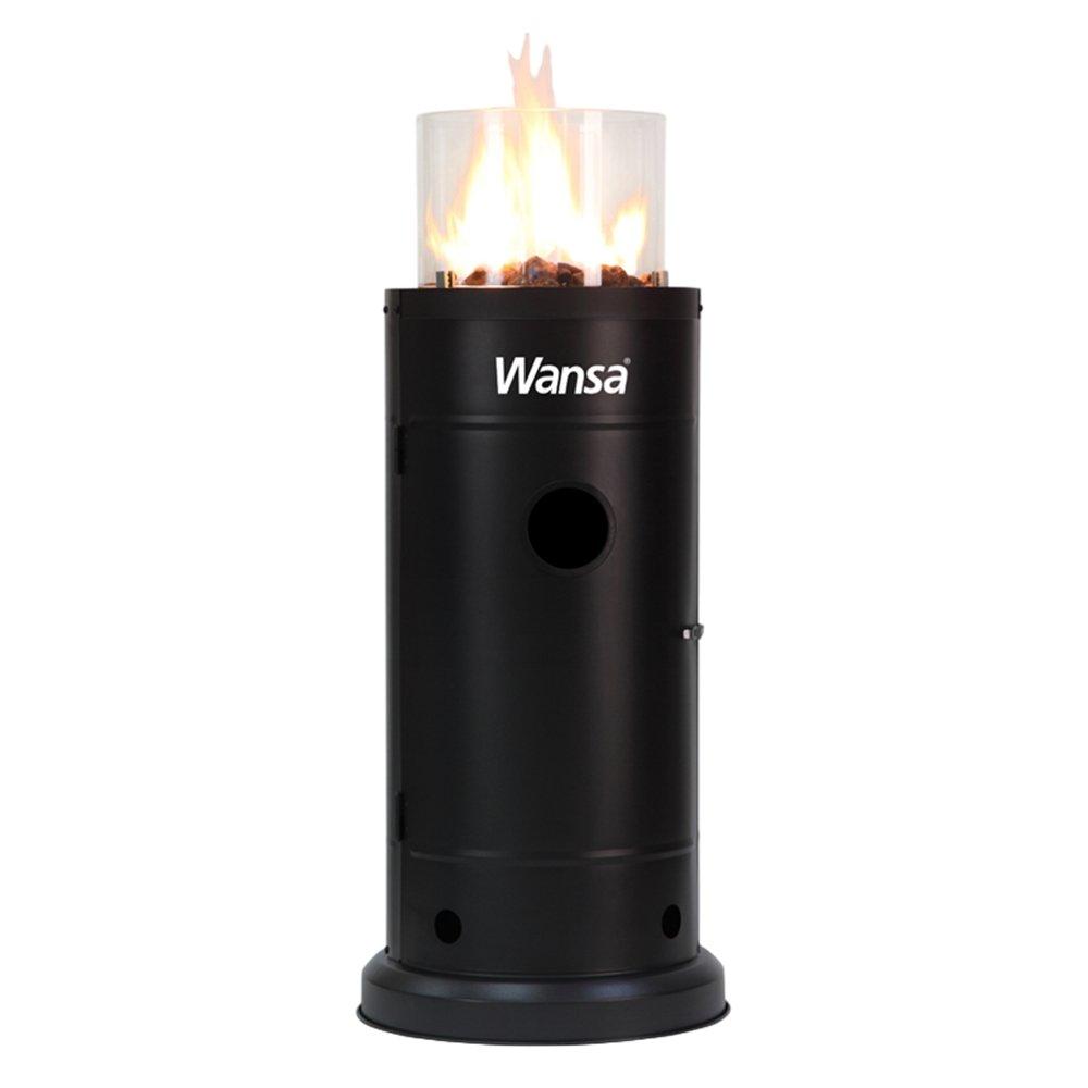 Wansa Glass Round Heater, P2202A - Grey