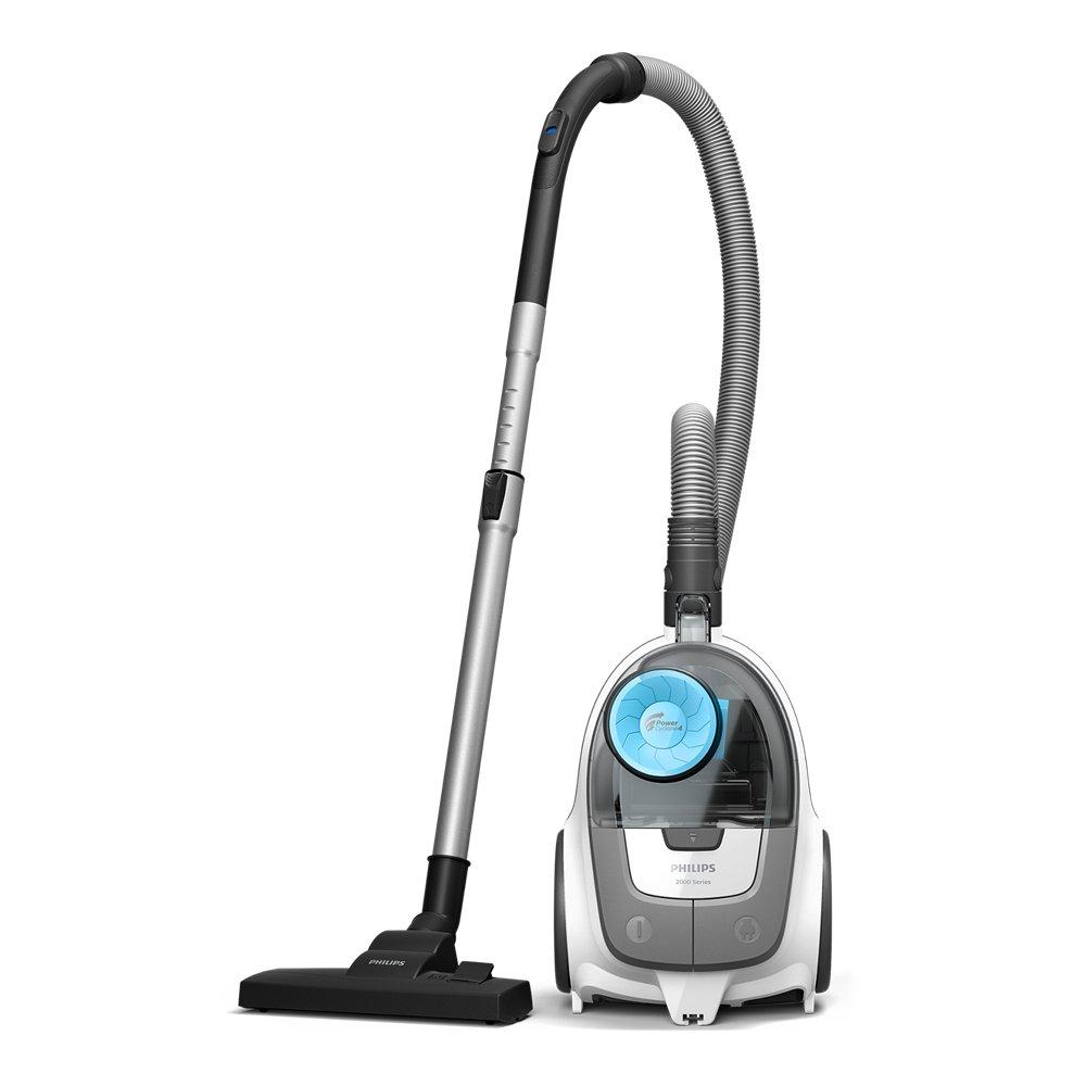 Philips 2000 Series Bagless Vacuum Cleaner, 1800W, 1.3L, XB2023/61 - White/Blue