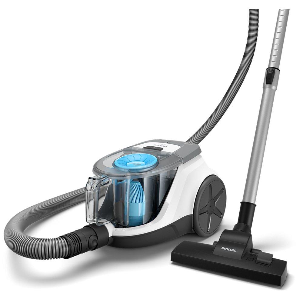 Philips 2000 Series Bagless Vacuum Cleaner, 1800W, 1.3L, XB2023/61 - White/Blue