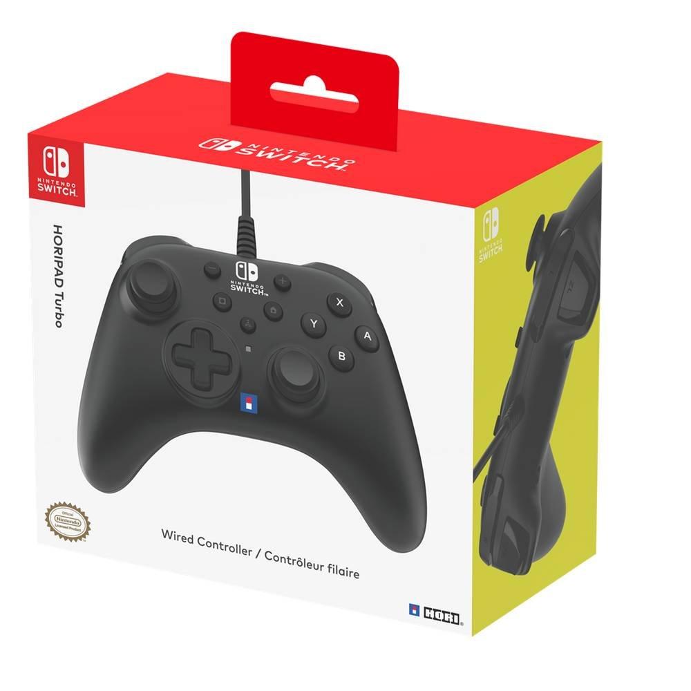 HORI Pad Turbo Wired Controller for Nintendo Switch 2 - Black