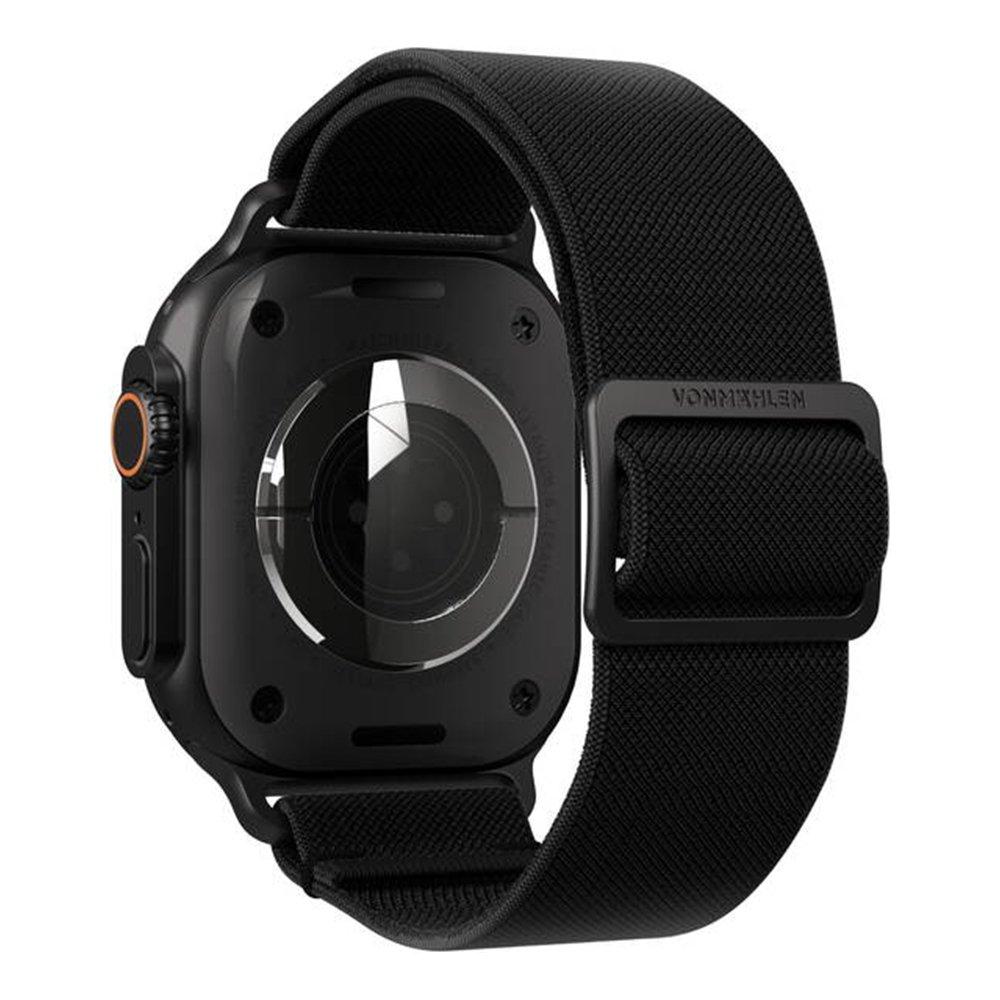 Vonmahlen Classic Nylon Loop Band for Apple Watch 40/41/42mm - Black