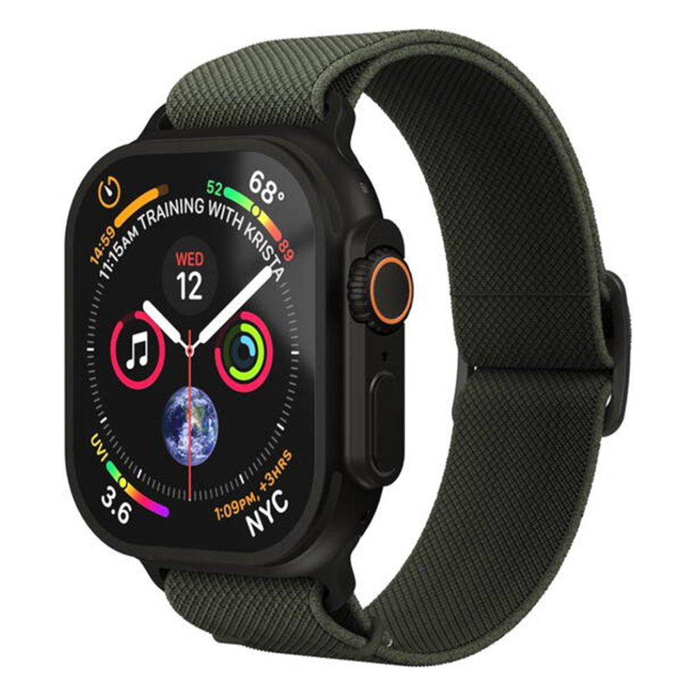 Vonmahlen Classic Nylon Strap for Apple Watch 44/45/46/49 – Olive