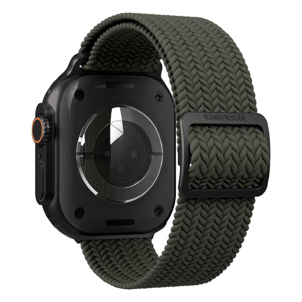 Vonmahlen Woven Loop Strap for Apple Watch 44/45/46/49mm– Olive