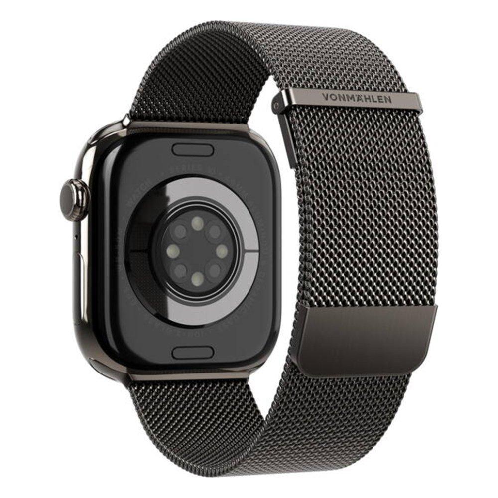 Vonmahlen Milanese Loop 2 Strap for Apple Watch 44/45/46/49mm– Grey