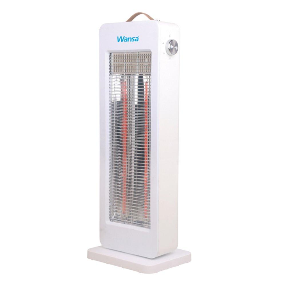 Wansa 1200W Carbon Heater 2 Lamps, HM-608H - White