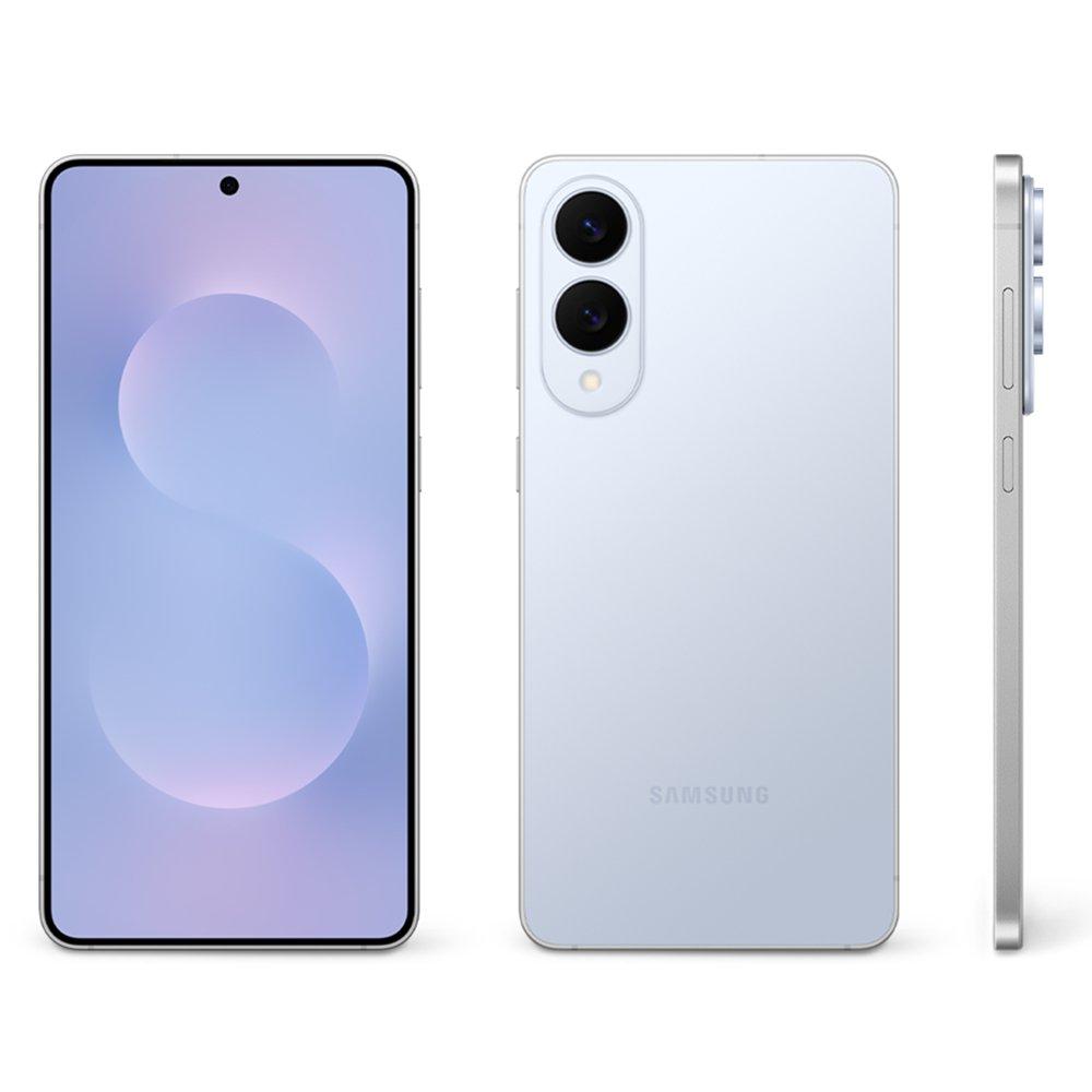 Samsung Galaxy S25 Edge 5G, 512GB, 12GB RAM,  6.7”, SM-S937BLBOMEA - Titanium Icyblue