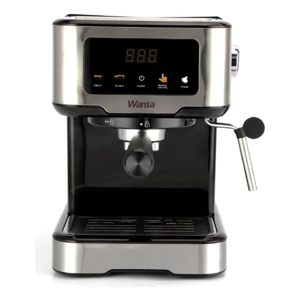 Wansa 1100W Espresso Coffee Maker, CM5403EC-GS - Silver