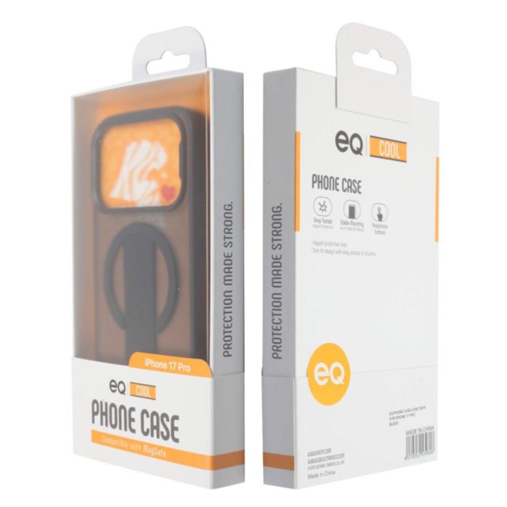 EQ iphone 17 Pro Case - Black