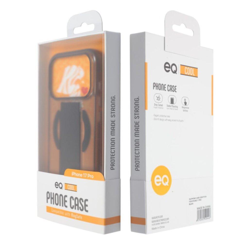 EQ iphone 17 Pro Case - Black