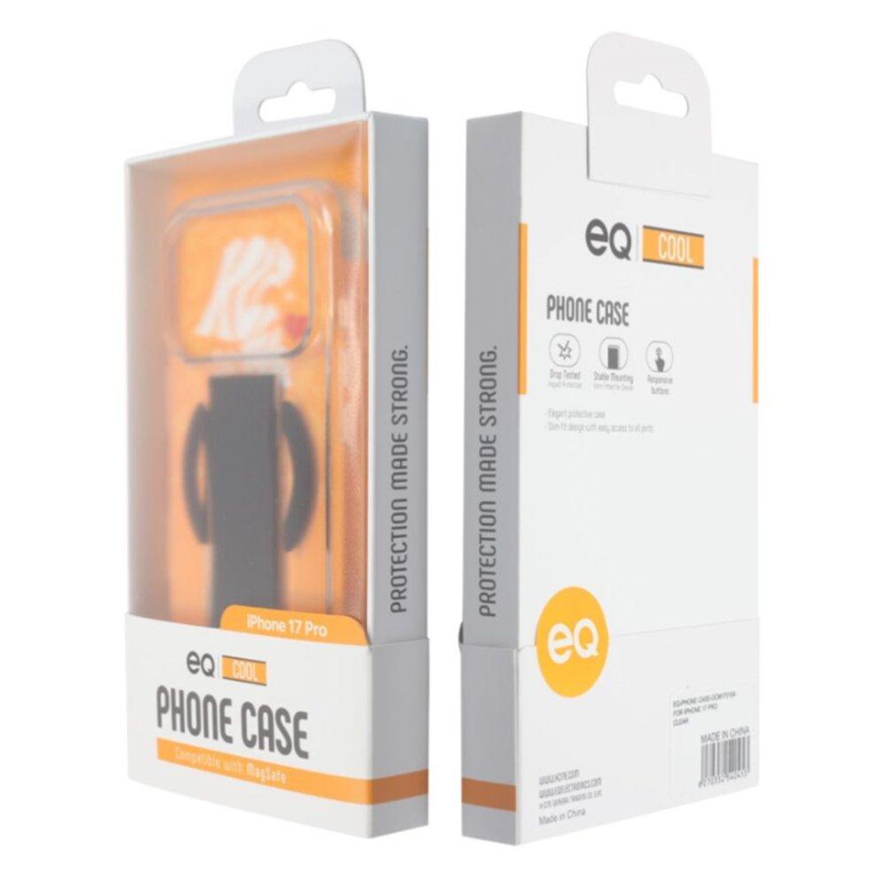 EQ iphone 17 Pro Case - Transparent