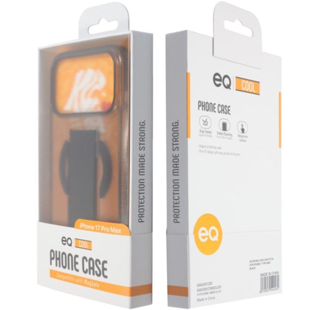 EQ iphone 17 Pro Max Case - Black