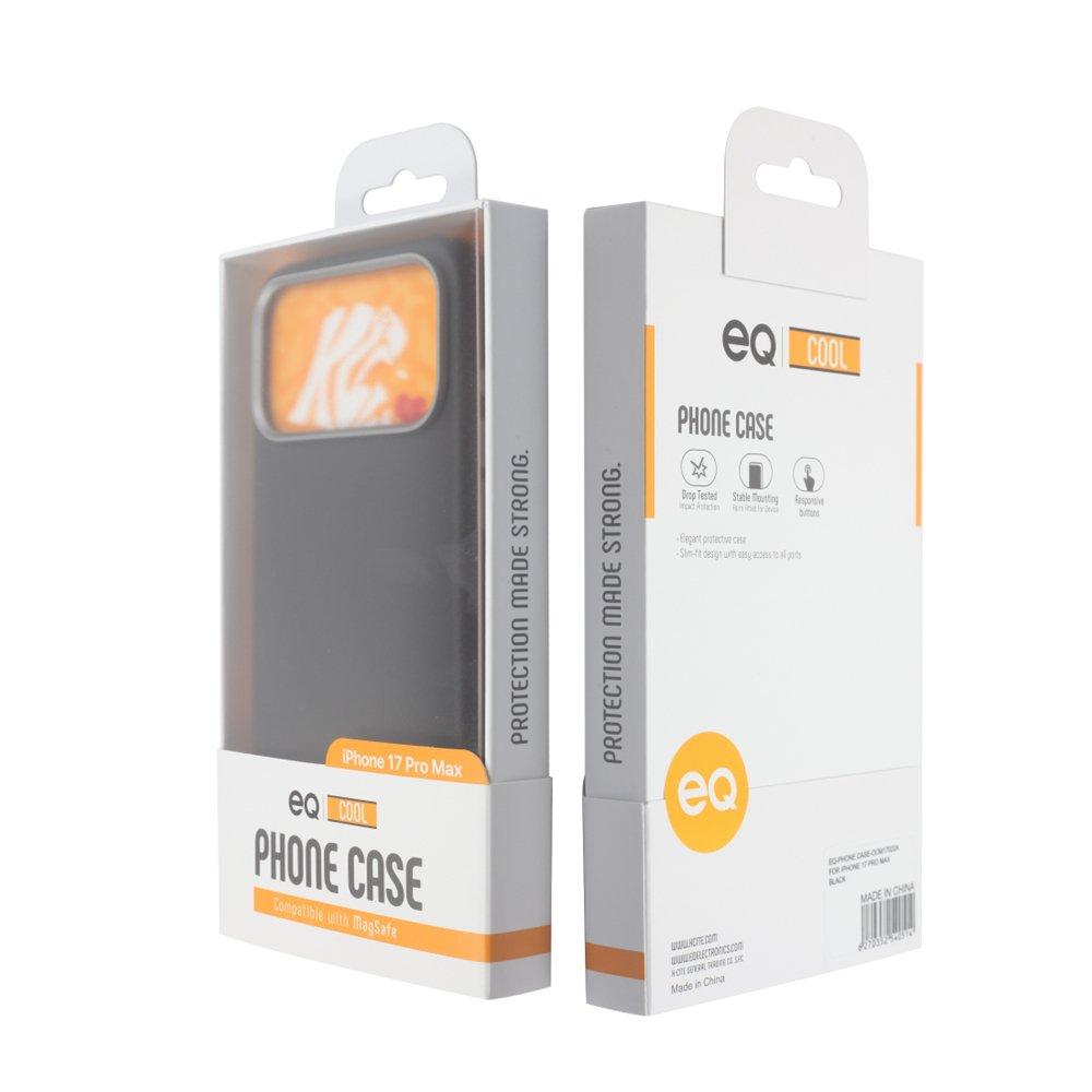 EQ iphone 17 Pro Max Case - Black