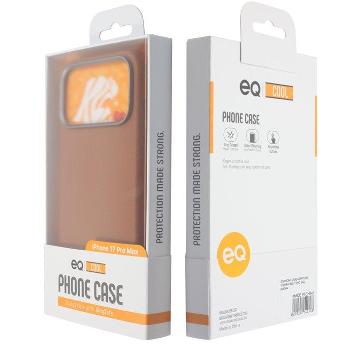 EQ iphone 17 Pro Max Case - Brown