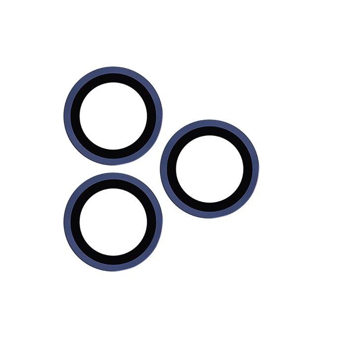 EQ 3D Camera Lens Protector for iPhone 17 Pro/Pro Max – Dark Blue