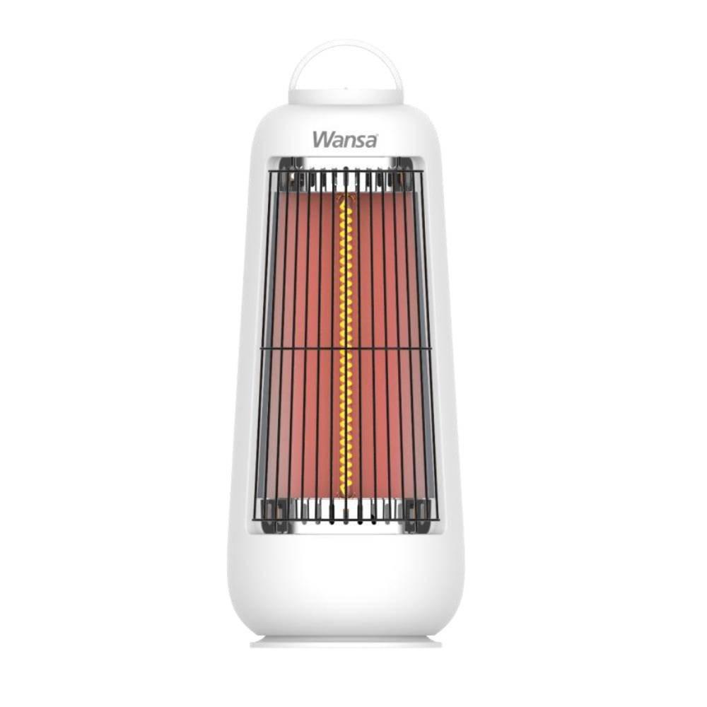  Wansa Halogen Heater 1 Lamp, DF-HT0802R- White 