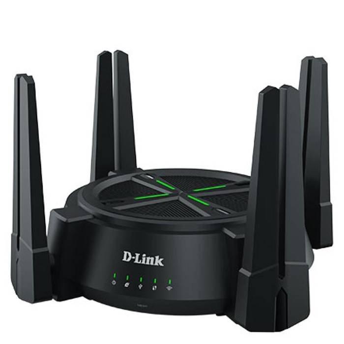 D-Link  AX6000 Multi Gigabit Wi-Fi 6 Router, DIR-X6080Z/MSG- Black
