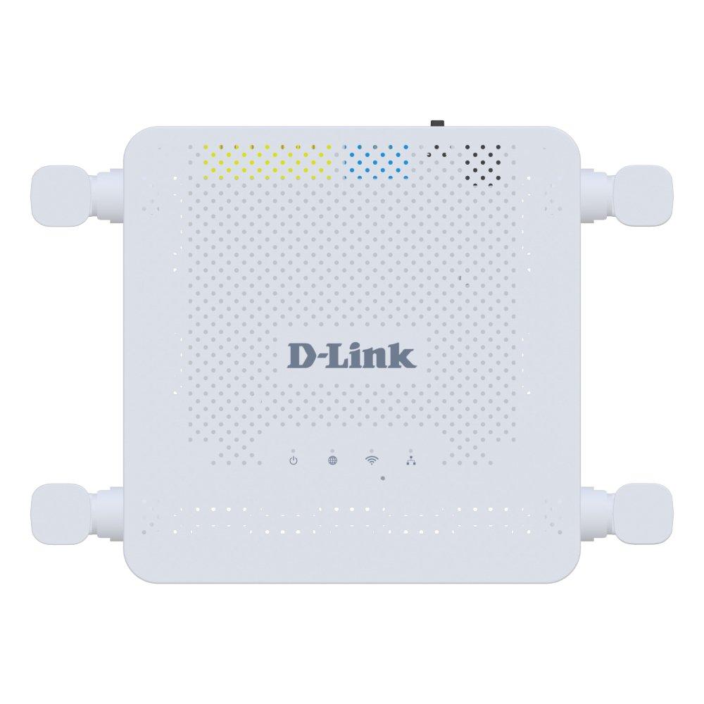 D-Link  AC1200 Wireless Dual Band, 2 Etherent ports, 4 external antennas, DIR-812M/BNA- White