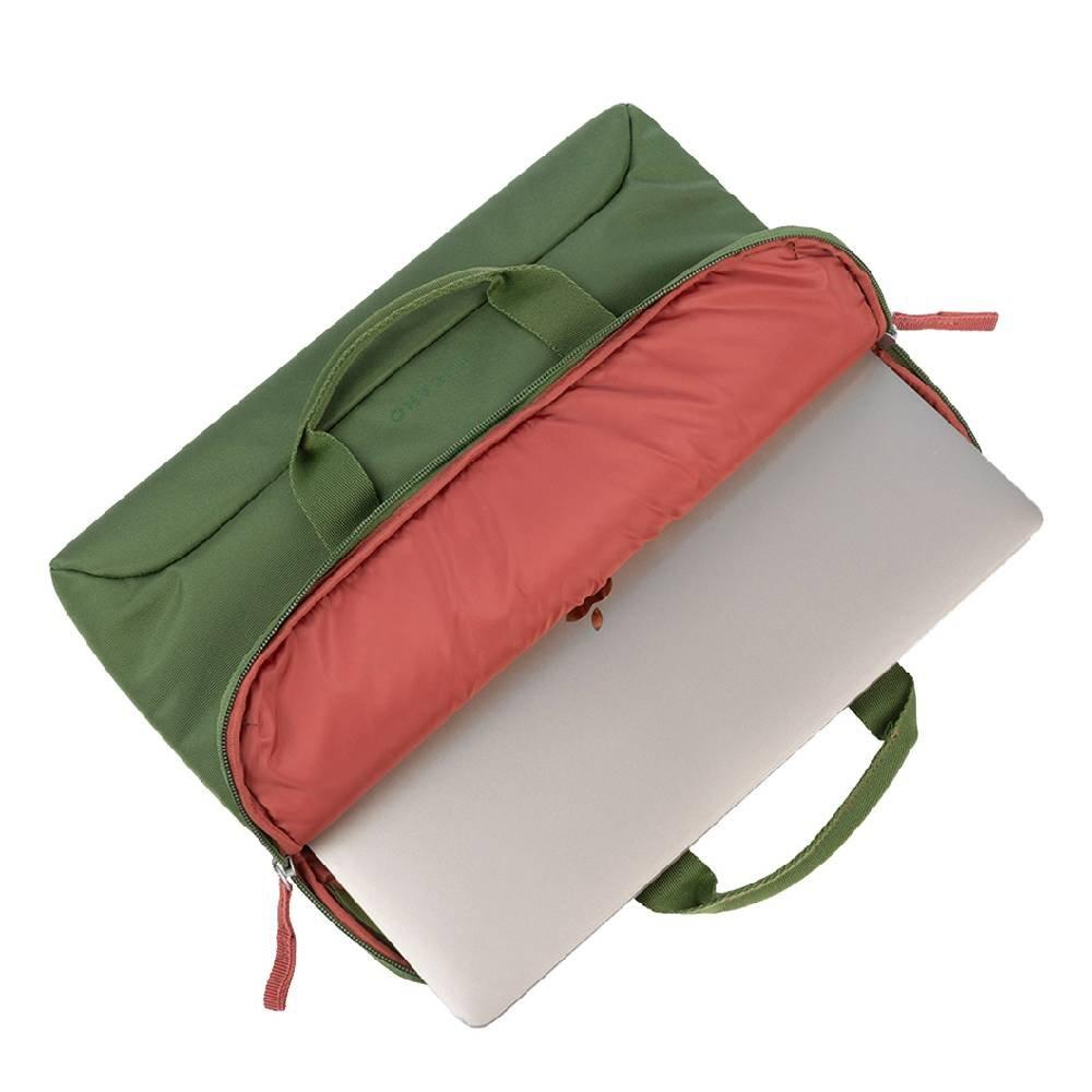 TUCANO Gommo for Laptop 14" and MacBook Pro Super Slim Bag- Green