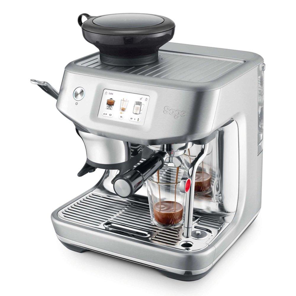 Sage the Barista Touch Impress Coffee Machine, 1700W, 2L, SES882BSS4 Silver/Black