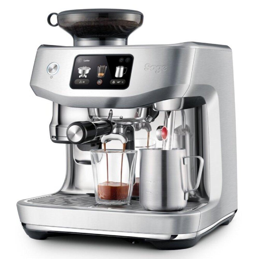 Sage Oracle Jet Coffee Machine, 1600W, 2.3L, SES985BSS4GUK1 – Black/Silver