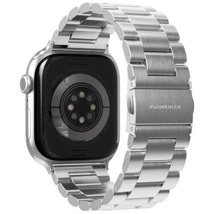 Vonmählen Link Bracelet for Apple Watch 44-49 mm – Silver