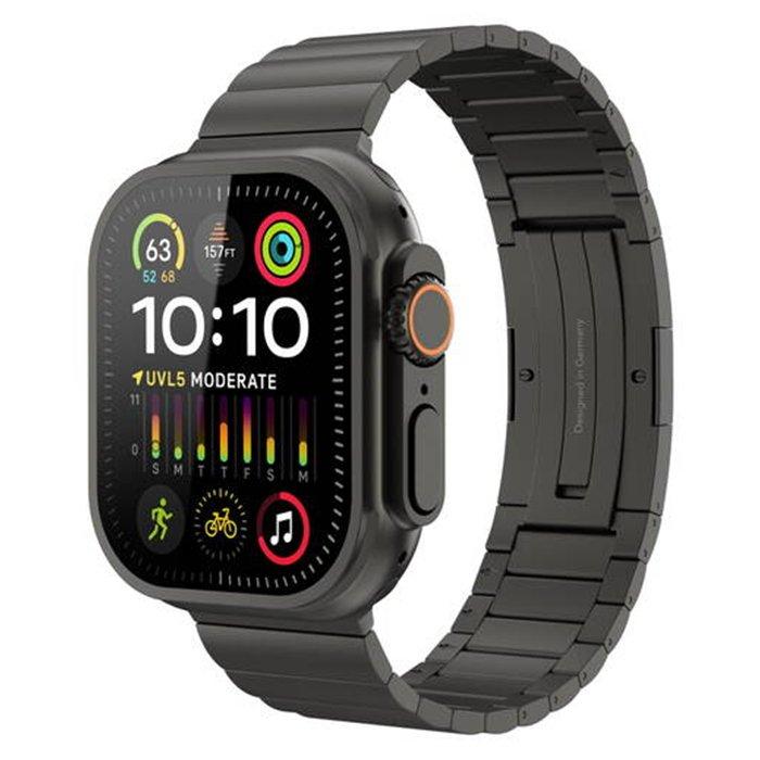 Vonmählen Link Bracelet Pro 2 Titanium for Apple Watch 44-49 mm – Black