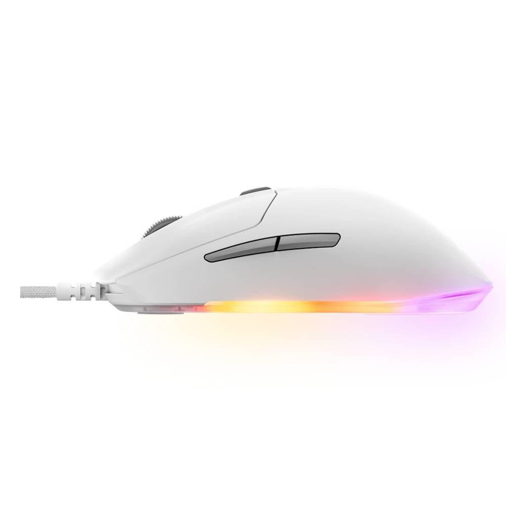 SteelSeries Rival 3 Gen 2 Wired Gaming Mouse, 62516- White