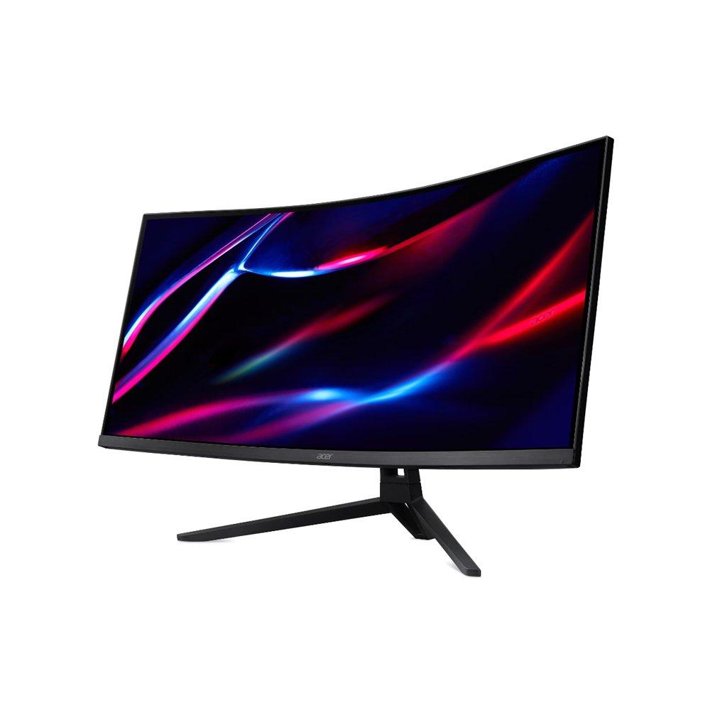 Acer Nitro ED343CUR J0 Gaming Monitor, 34”, UWQHD, 120 Hz, 1ms, UM.CE3EE.003 - Black