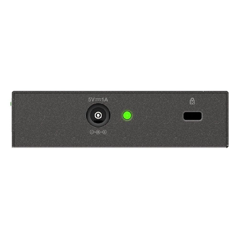 D-Link 5-Port Desktop Gigabit Smart Managed Switch, DGS-105/B – Black