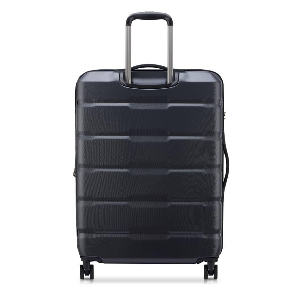Delsey Citadel 70cm 4 Wheel Hard Luggage, 400581901 – Anthracite&Black