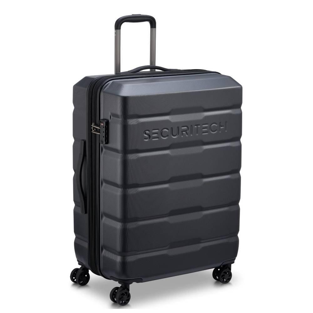 Delsey Citadel 82cm 4 Wheel Hard Luggage, 00400583101 – Anthracite&Black