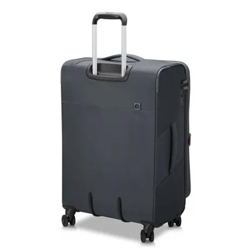 Delsey Maringa 55cm 4 Wheel Cabin Soft Luggage, 00390980100E9 B– Black