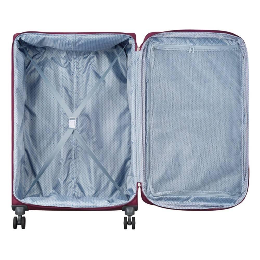 Delsey Maringa 82cm 4 Wheel Soft Luggage, 00390983008E9 P - Purple
