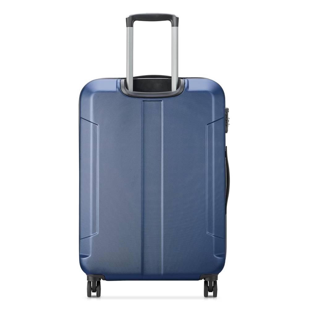 Delsey Depart 61Cm 4 Wheel Cabin Hard Luggage, 00314580522 X9 - Navy